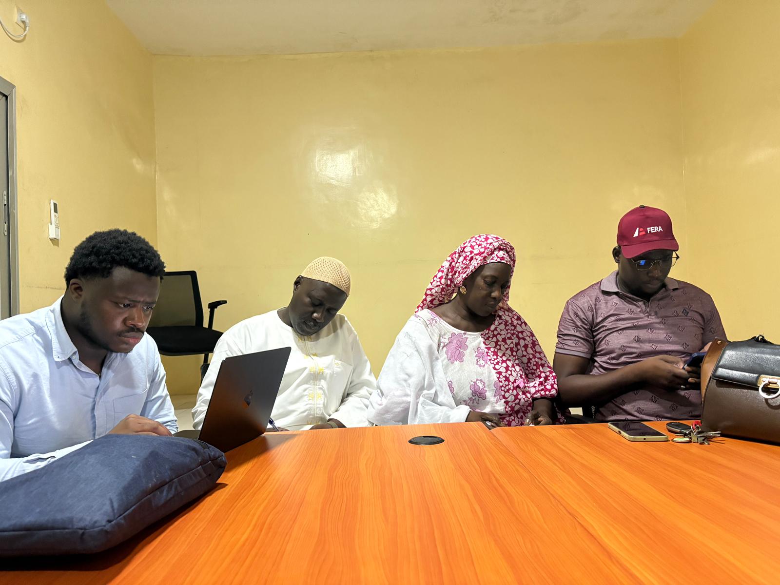 Façade de la Mairie de Taiba Niassène